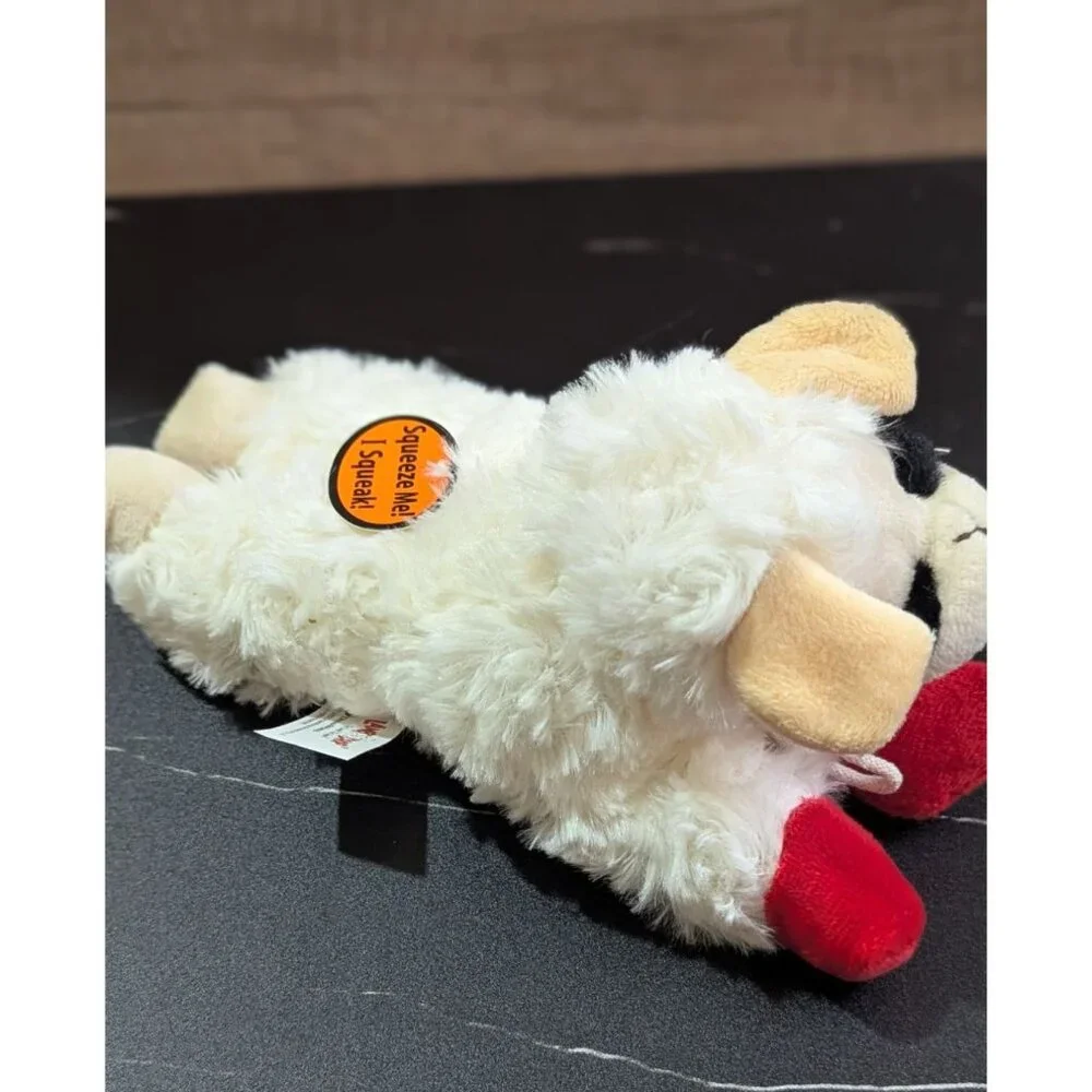 Lamb Chop Plush Dog Toy With‎ Squeaker Soft & Cuddly By DreamWorks New With Tags